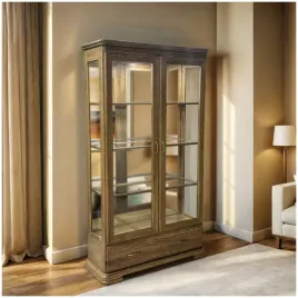 witryna-szafa-debowa-meble-jasne-drewno-debowe-do-wnetrz-classic-2d1s-110cm