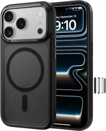 benks-mist-smooth-touch-etui-magsafe-do-iphone-17-pro-polmatowe-czarne