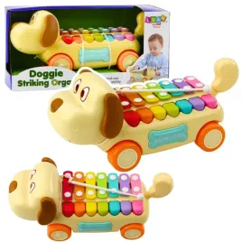 jezdzacy-piesek-cymbalki-ruchome-uszy-ogon-paleczka-na-sznurku-lean-toys