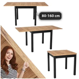 czarny-stol-craft-rozkladany-maly-kwadratowy-max-80-160-jadalnia-salon