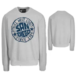 pitbull-west-coast-meska-bluza-crewneck-san-diego-sun-szara-xl