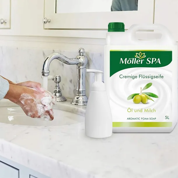 mydlo-w-piance-pianie-mleko-and-oliwa-5l-dozownik-spieniajacy-nowa-jakosc-opakowanie-butelka