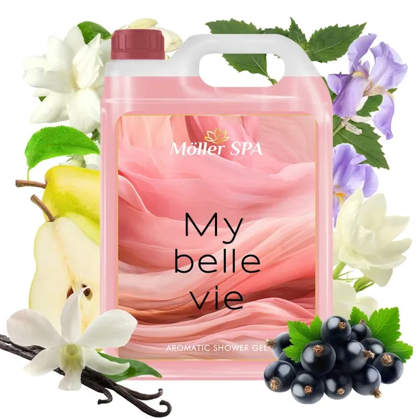 MY BELLE VIE ŻEL POD PRYSZNIC ZAPACH PERFUM DAMSKICH - DO DOZOWNIKÓW 5L