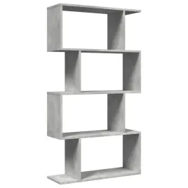 regal-przegroda-4-poziomy-szarosc-betonu-70x24x129-cm
