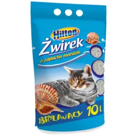 hilton-zwirek-bentonitowy-bentonit-piasek-dla-kota-zbrylajacy-morski-10l
