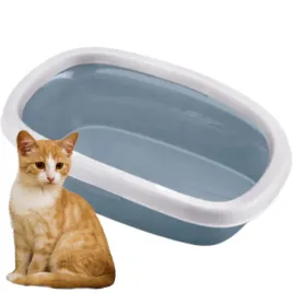 zolux-kuweta-toaleta-otwarta-z-ramka-dla-kota-sprint-10-ciemno-niebieska