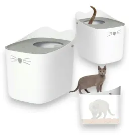 hagen-catit-pixi-box-duza-kuweta-wejscie-od-gory-dla-kota-szaro-biala