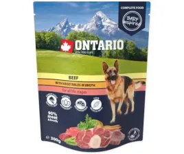 ontario-monobialkowa-karma-mokra-dla-psa-saszetka-wolowina-z-warzywami-300g