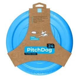 pitchdog-latajacy-dysk-aportowania-24cm-niebieska