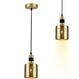 elegancka-zlota-lampa-sufitowa-wiszaca-zyrandol-metalowa-nowoczesna-e27
