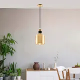 elegancka-zlota-lampa-sufitowa-wiszaca-zyrandol-metalowa-nowoczesna-e27-stan-nowy