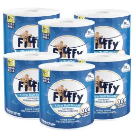 6x-mega-chlonny-kuchenny-recznik-papierowy-fluffy-300-listkow-60mb-2warstwy