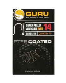 haki-guru-super-pellet-waggler-hook-roz-14-bezzadziorowe