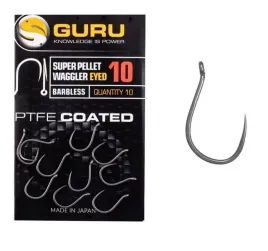 haki-guru-super-pellet-waggler-hook-roz-10-bezzadziorowe