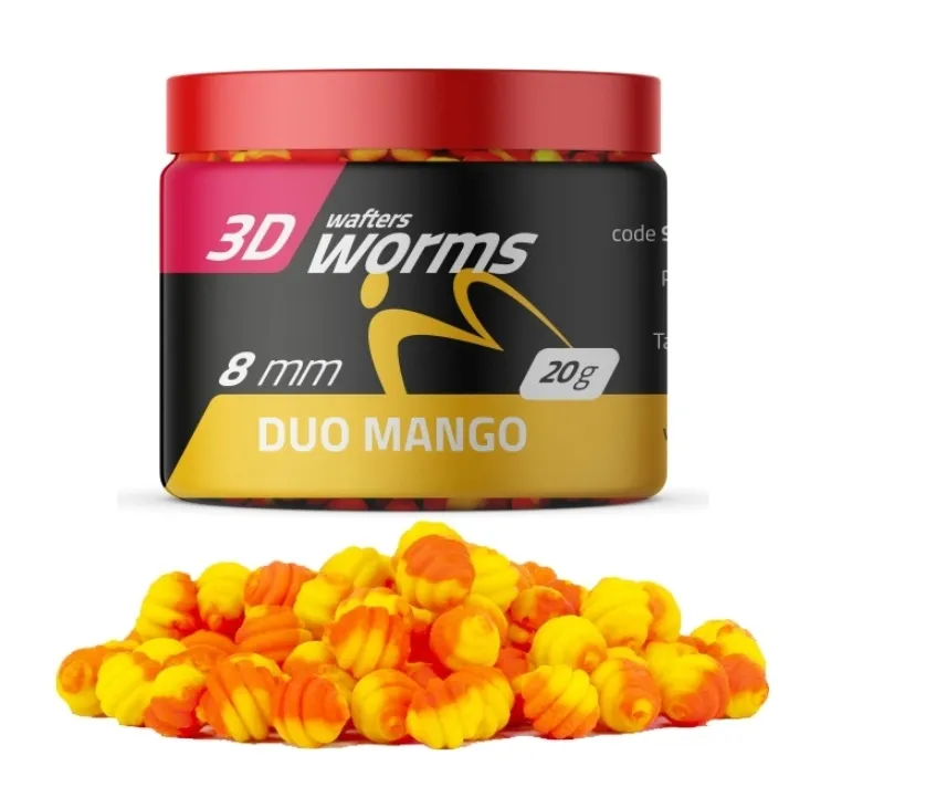 wafters-match-pro-3d-worms-duo-mango-8mm-20g