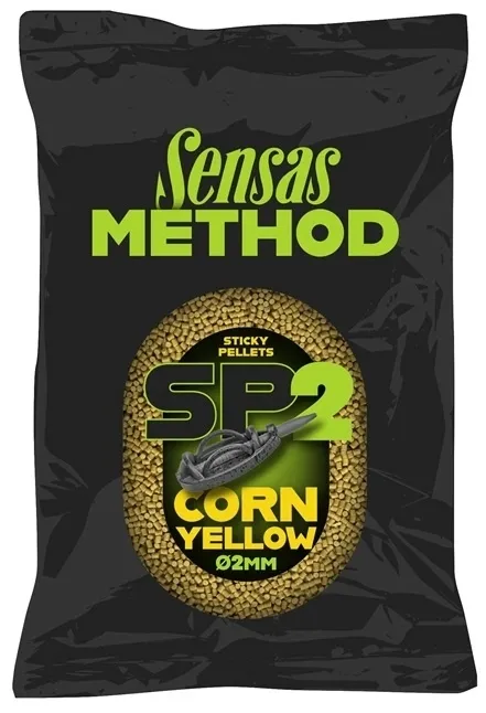 pellet-sensas-method-sticky-pellets-2mm-corn-650g-marka-sensas