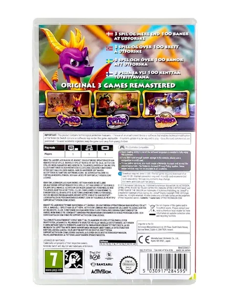 spyro-reignited-trilogy-gra-switch-napisy-dubbing-pl-stan-nowy