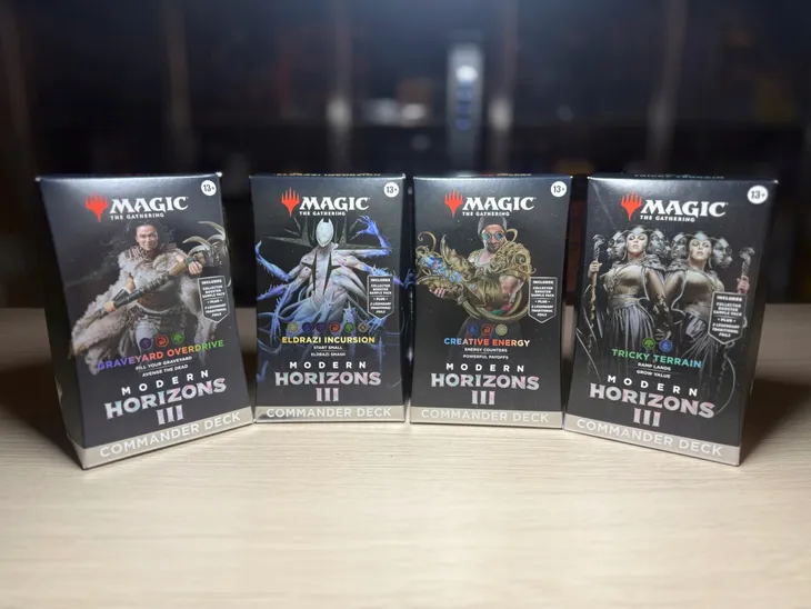 magic-the-gathering-modern-horizons-3-commander-komplet-4-talii-stan-opakowania-oryginalne