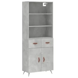 kredens-z-nadstawka-beton-180cm-szary