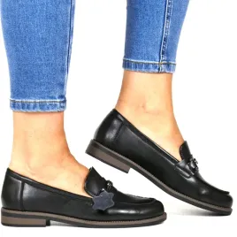 mokasyny-damskie-skorzane-polbuty-wsuwane-vinceza-18132-czarne