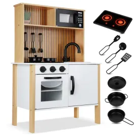 kuchnia-dla-dzieci-drewniana-interaktywna-kinderplay-akcesoria-swiatlo