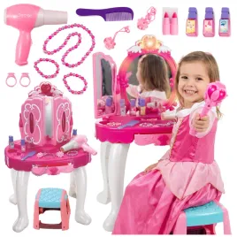 duza-toaletka-dla-dzieci-dziewczynki-z-lustrem-suszarka-dzwieki-swiatla-mp3