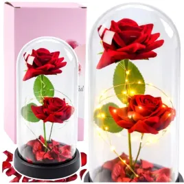 wieczne-2-roze-w-kopule-z-oswietleniem-led-i-platkami-roz-czerwone-21x11cm