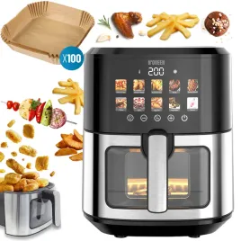 frytkownica-beztluszczowa-frytownica-65l-inox-10-programow-led-air-fryer