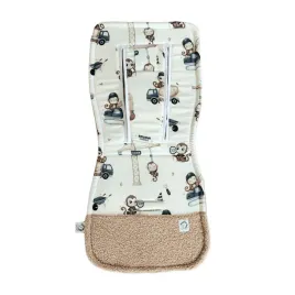 bambus-and-boucle-dwustronna-wkladka-do-wozka-5-pkt-pasy-monkey