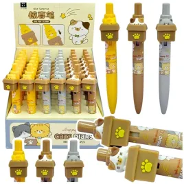 dlugopis-zelowy-z-kotem-w-pudelku-niebieski-tusz-0-5mm-lean