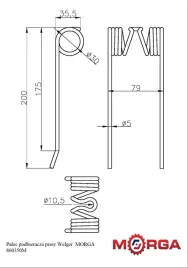 palec-zab-podbieracza-fi-5mm-l-200mm-claas-8603510-malowany-proszkowo-morga