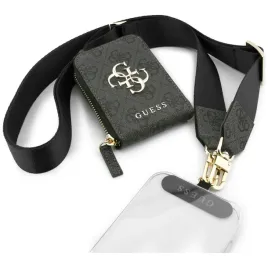 uniwersalna-smycz-z-portfelem-guess-4g-metal-logo-czarny