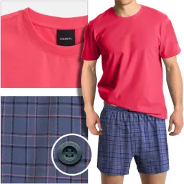atlantic-pizama-meska-krotka-zestaw-nmp010-kor-den-m