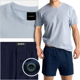 atlantic-pizama-meska-krotka-zestaw-nmp013-niej-gra-xl