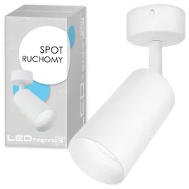 oprawa-spot-na-gu10-led-tuba-reflektor-ruchomy-natynkowy-bialy
