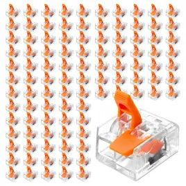 100x-szybkozlaczka-zaciskowa-2p-zlaczka-oswietleniowa