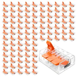100x-szybkozlaczka-zaciskowa-4p-zlaczka-oswietleniowa