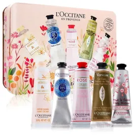 zestaw-kremow-do-rak-w-metalowej-puszce-loccitane-5x30ml-kwiaty-lovely