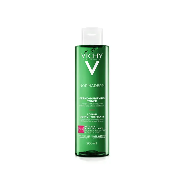 Tonik do twarzy oczyszczający Vichy Normaderm z wodą termalną 200ml