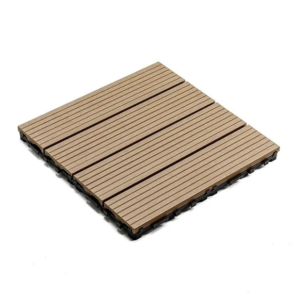 Podest Tarasowy Kompozytowy Miodowy Teak 30 x30 cm | WPC | ZESTAW 11 szt.