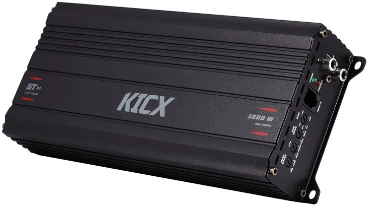 Wzmacniacz Samochodowy 1-Kanałowy Mono 400/650/1000RMS Pilot KICX ST D1