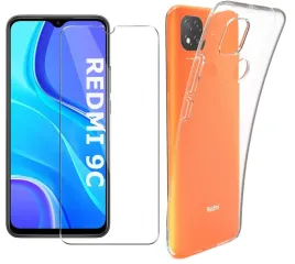 etui-do-xiaomi-redmi-9c-szklo-9h-clear-case-silikon-slim-1mm