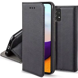 etui-do-samsung-galaxy-a52-magnet-smart-czarne-kabura-szklo-9h