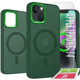 etui-do-iphone-14-do-magsafe-or-wzmocnione-360-or-zielone-matowe-szklo-9h