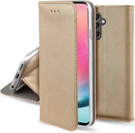 etui-do-samsung-galaxy-a24-magnet-smart-zlote-kabura-szklo-9h