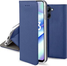 etui-do-realme-c33-magnet-smart-granatowe-kabura-szklo-9h