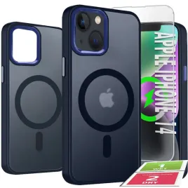 etui-do-iphone-14-do-magsafe-or-wzmocnione-360-or-granatowe-matowe-szklo-9h