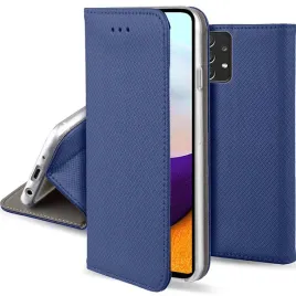 etui-do-samsung-galaxy-a52-5g-magnet-smart-granatowe-kabura-szklo-9h