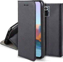 etui-do-xiaomi-redmi-note-10-pro-magnet-smart-czarne-kabura-szklo-9h