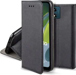 etui-do-motorola-moto-e13-magnet-smart-czarne-kabura-szklo-9h